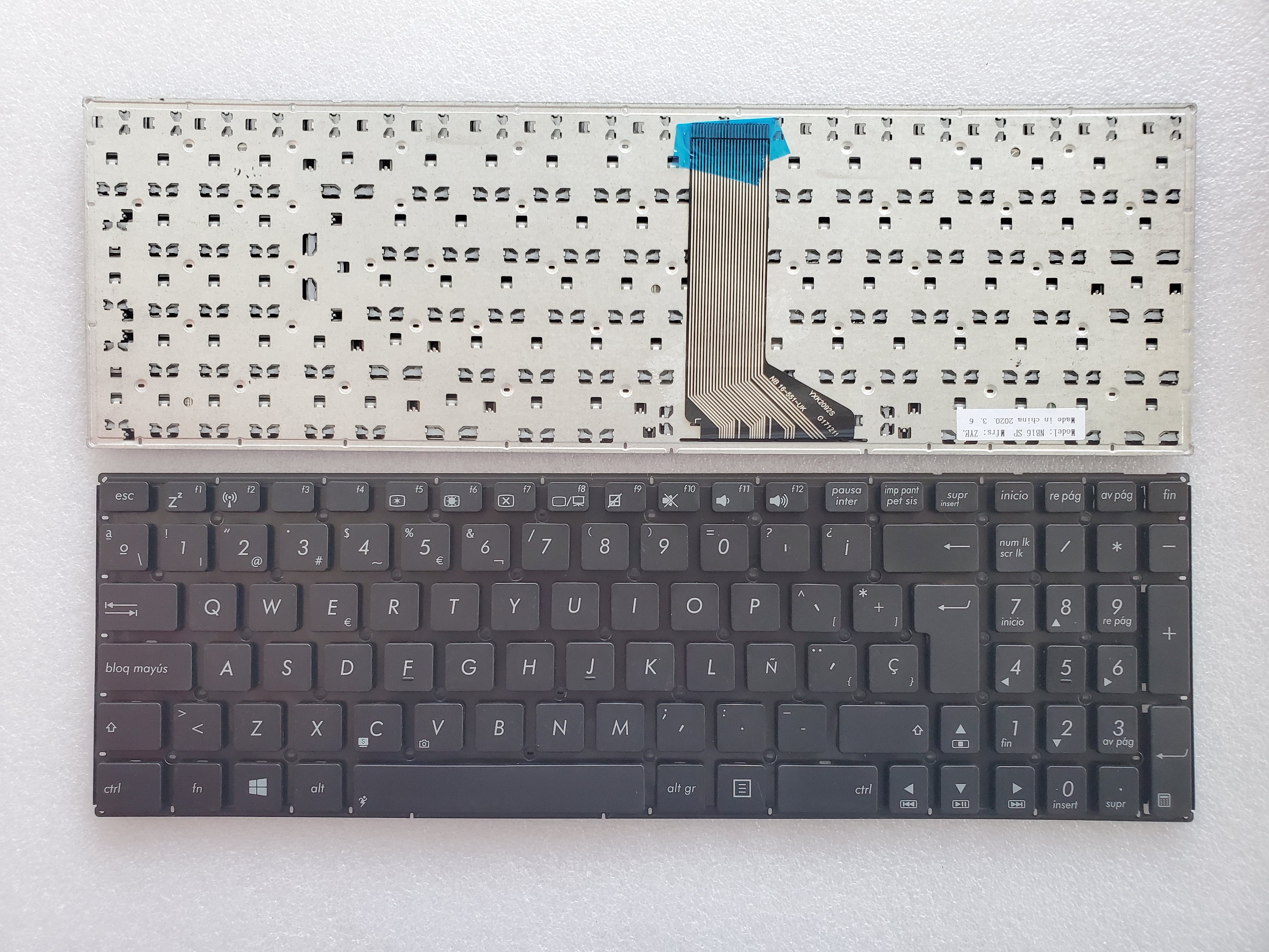 Picture of New Replacement Laptop Keyboard For ASUS X551 BLACK (OEM) SP Layout